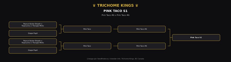 Pink Taco S1 family tree
